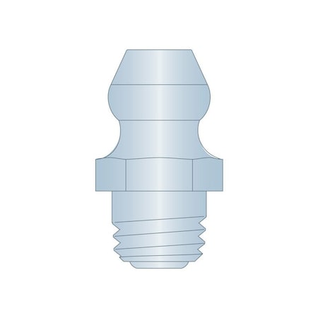 Heritage Industrial Grease Fitting, 1/4"-28SAE-LT Z3 No Ball H1641NZ3